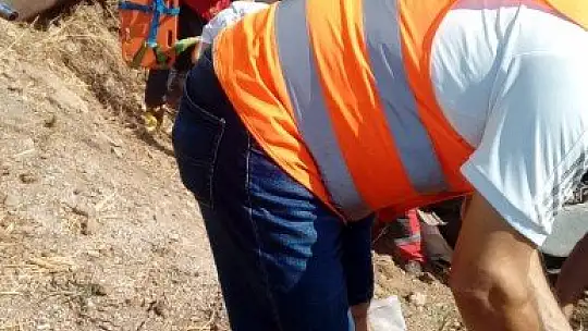 Fethiye'de otomobil takla attı: 1 yaralı