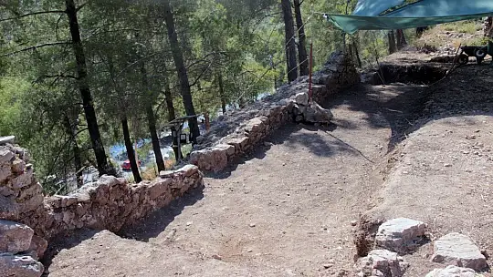 10 ayda kale surları ortaya çıktı