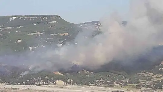 11 HELİKOPTER, 9 UÇAK ALEVLERE MÜDAHALE EDİYOR