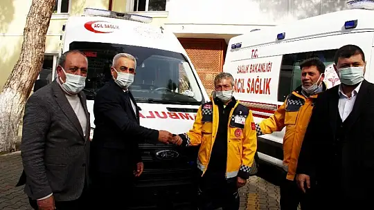 112 istasyonlarına yeni ambulans