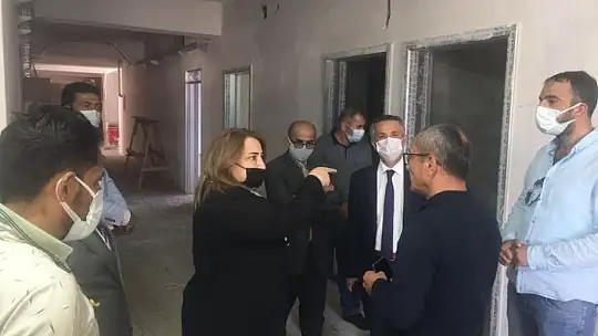 Pervin Töre Fethiye'de incelemelerde bulundu