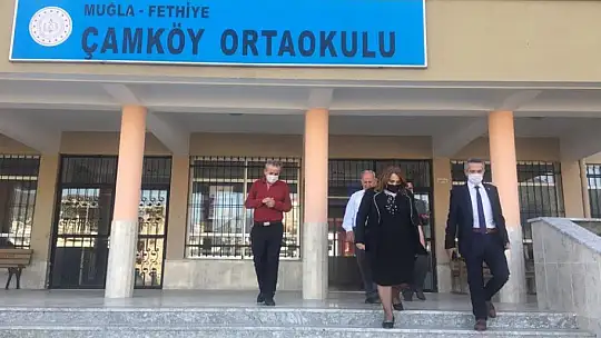 Pervin Töre Fethiye'de incelemelerde bulundu