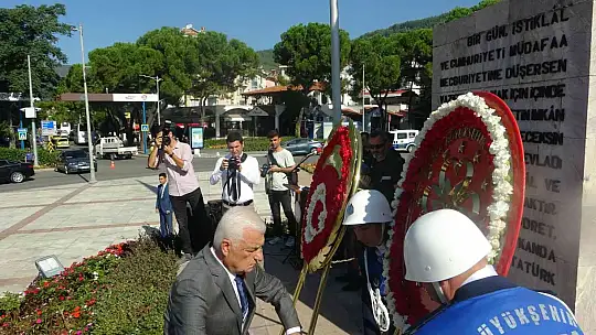 19 Eylül Gaziler Günü dolayısıyla Muğla'da tören yapıldı