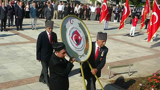 19 Eylül Gaziler Günü dolayısıyla Muğla'da tören yapıldı