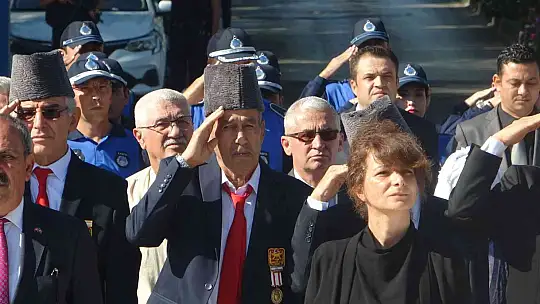 19 Eylül Gaziler Günü dolayısıyla Muğla'da tören yapıldı