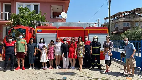 Nursel Özdemir'de yangın tatbikatı