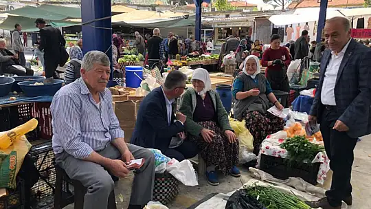 Aday Yiğit, Vatandaşların ve Esnafların Taleplerini Dinledi