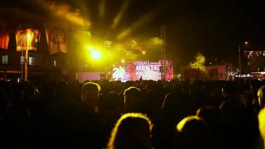 Menteşe Yeni Yılı Kötekli'de karşıladı