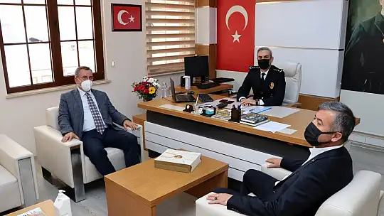 Başkan Çıralı, Emniyet Müdürü Ayhan'ı ziyaret etti