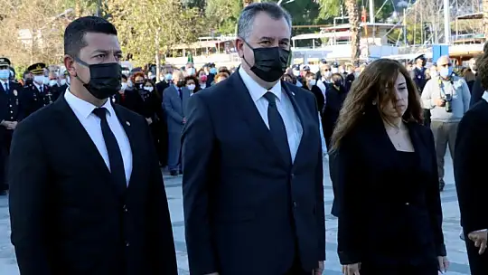 Fethiye'de Atatürk saygı ile anıldı