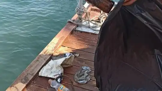 Mavi Bayraklı plaj'da deniz kontrolü yapıldı