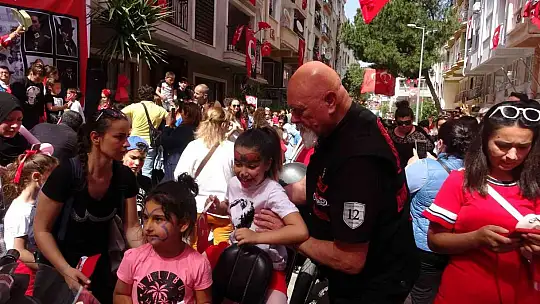 23 Nisan coşkusu Marmaris'te devam ediyor