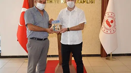 Feyzullah Arslan'dan Kaymakam Fırat'a ziyaret