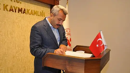 Kaymakam Fırat'a ziyaret