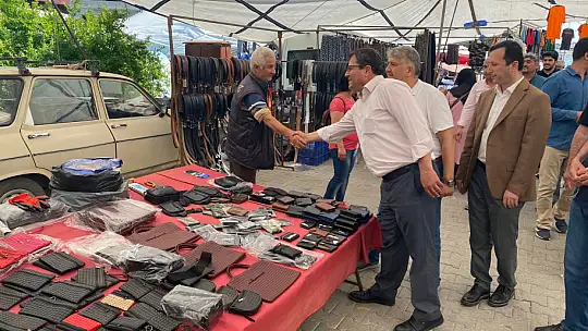 Cumhur İttifakı İlçe Başkanları Sahada Kol Kola Cumhurbaşkanına Destek İstedi