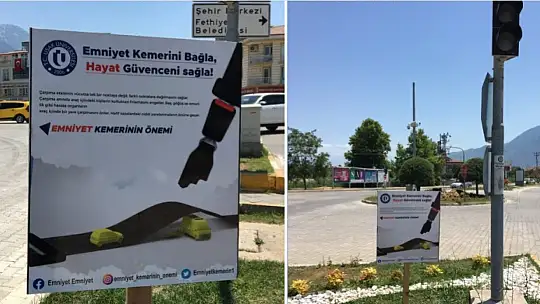 Emniyet kemerini bağla hayat güvenceni sağla
