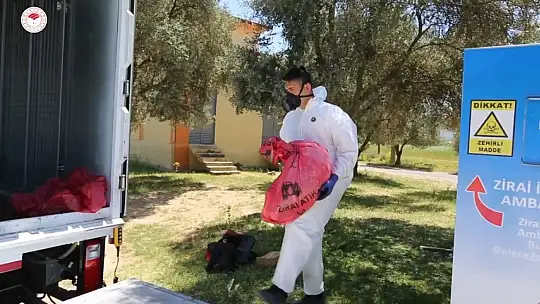 Bitki Koruma Ürünleri ve Gübre Ambalaj Atıklarının Bertarafı Projesi başladı