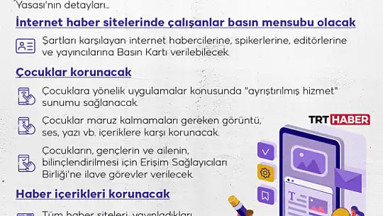 'DEZENFORMASYONLA MÜCADELE YASASI' İLE NELER DEĞİŞECEK?