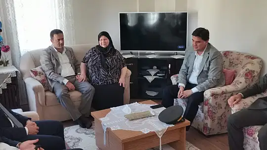 Kaymakamdan Şehit Ve Gazi Ailelerine Bayram Ziyareti