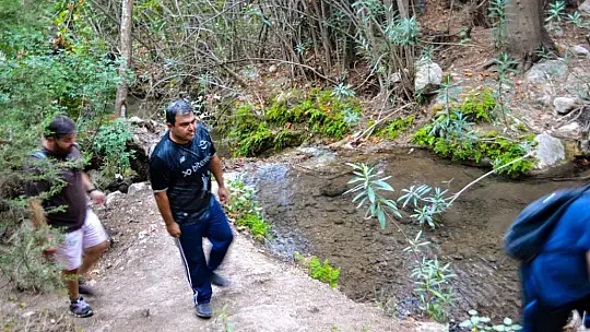 KAYMAKAM BALCI'DAN, ZORLU BÜYÜK ŞELALE YÜRÜYÜŞÜ