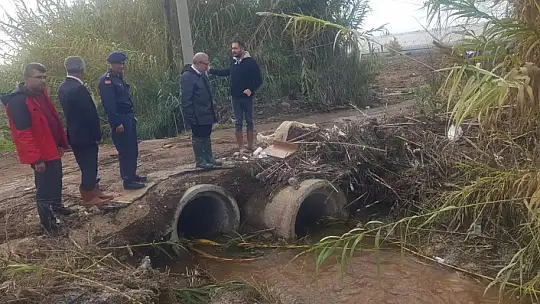 KAYMAKAM KARAMAN, SERA VE TARIM ARAZİLERİNİ İNCELEDİ