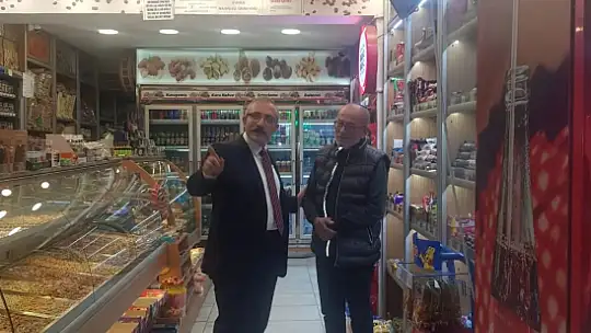 KAYMAKAM KARAMAN'DAN ESNAF ZİYARETİ