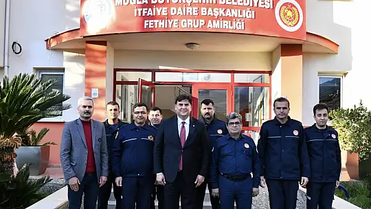 BAŞKAN KARACA'DAN YILBAŞI ZİYARETLERİ