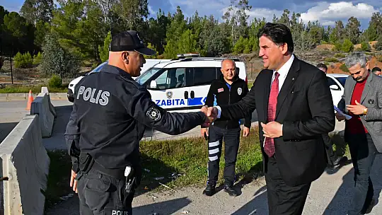 BAŞKAN KARACA'DAN YILBAŞI ZİYARETLERİ