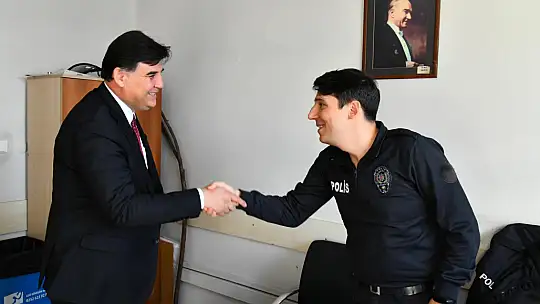 BAŞKAN KARACA'DAN YILBAŞI ZİYARETLERİ