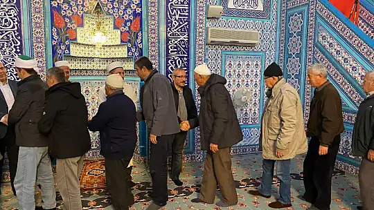 KAYMAKAM KARAMAN SABAH NAMAZI BULUŞMASINA KATILDI