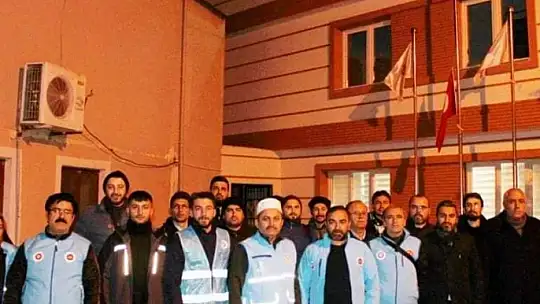 MÜFTÜLÜK GÖNÜLLÜ YARDIM EKİBİ YOLA ÇIKTI