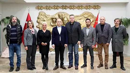 GAZETECİLER DERNEĞİ'NDEN BİR DİZİ ZİYARET