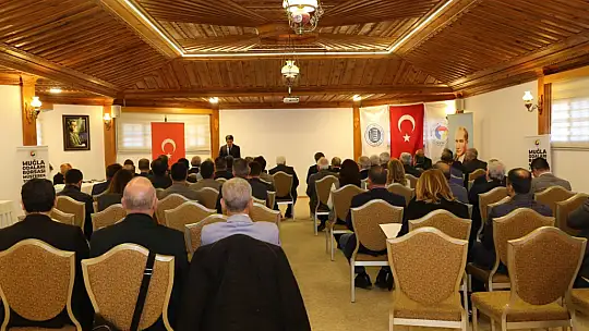 MUĞLA ODALARI VE BORSA 35'İNCİ ORTAK TOPLANTISI GERÇEKLEŞTİRİLDİ 