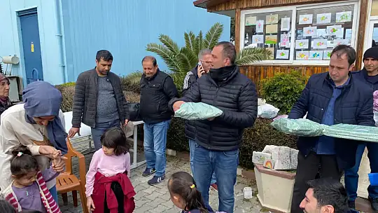 FETHİYE, İSKENDERUN'DAKİ DEPREMZEDE ÇOCUKLARI DA UNUTMADI 