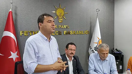 Ak Parti Teşkilatı Bayramlaştı