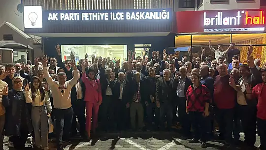 AK Parti Fethiye İlçe Teşkilatı Toplandı
