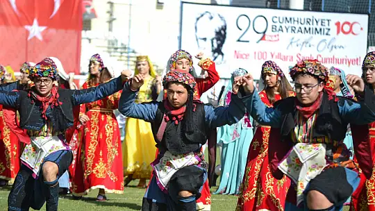 Fethiye'de Cumhuriyetin 100. Yılı kutlandı