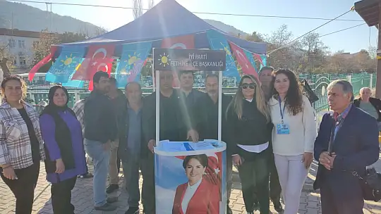 İYİ PARTİ ÇALIŞMALARA DEVAM EDİYOR