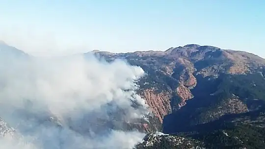 39 helikopter 6 uçakla müdahale devam ediyor