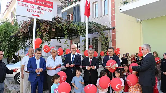 Fethiye'de Kur'an Kursu Dualarla Açıldı