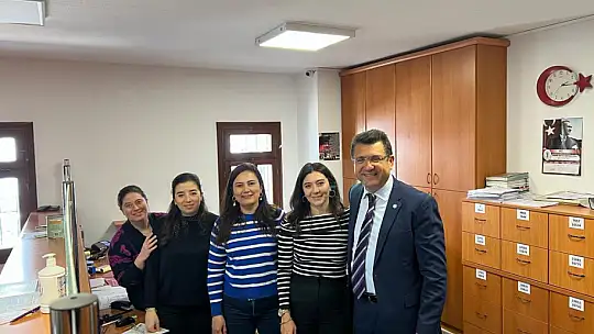 İYİ Parti milletvekili adayı Mehmet tosun, Bodrum'da oda başkanlarını ziyaret etti