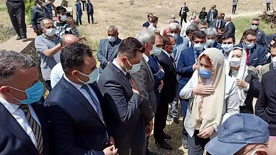 Genel Başkan ile taziyede bulundu