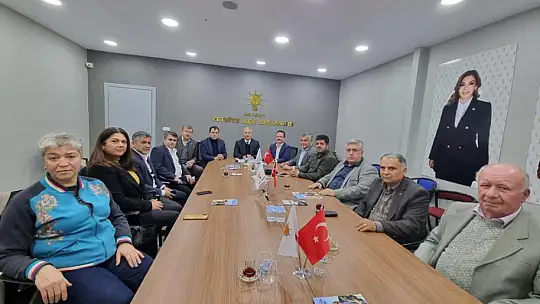 İL BAŞKANI METE'DEN VEDA ZİYARETİ