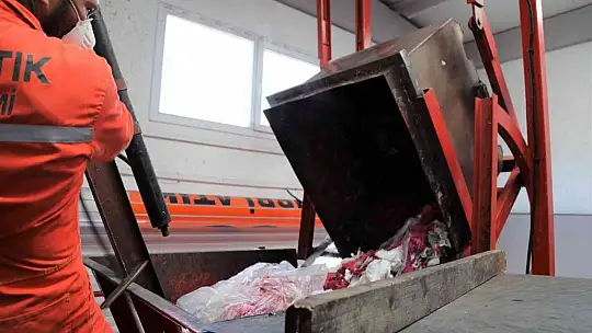 5 bin ton tıbbi atık bertaraf edildi