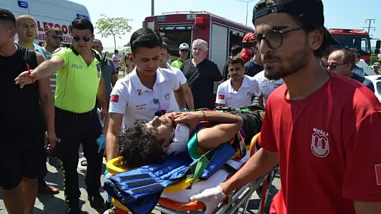 Çevre yolunda feci kaza 1 ölü 5 yaralı