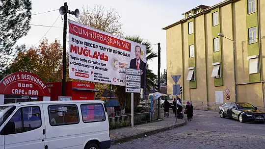 SEYDİKEMER'DE CUMHURBAŞKANI ERDOĞAN HEYECANI YAŞANIYOR