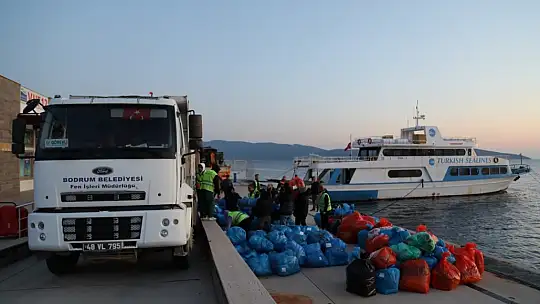 6 GÜNDE 124 TIR GÖNDERİLDİ