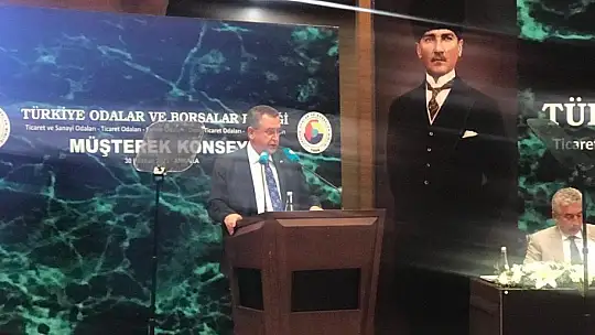 Başkan Çıralı, TOBB Müşterek Konsey Toplantısına Katıldı