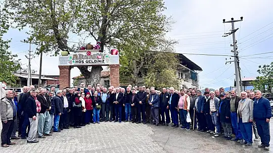 Milletvekili Adayı Behçet Saatcı, Seydikemer'e bağlı mahalleleri ziyaret etti