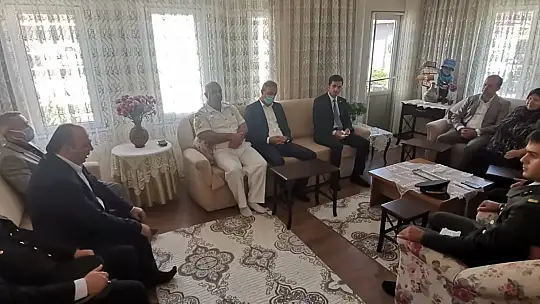 Kaymakamdan Şehit Ve Gazi Ailelerine Bayram Ziyareti